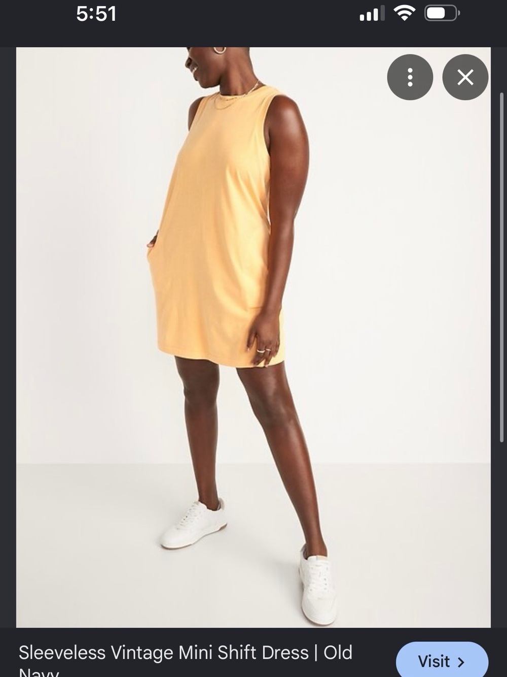 Old Navy Sleeveless Mini Shift Dress -ALL 3